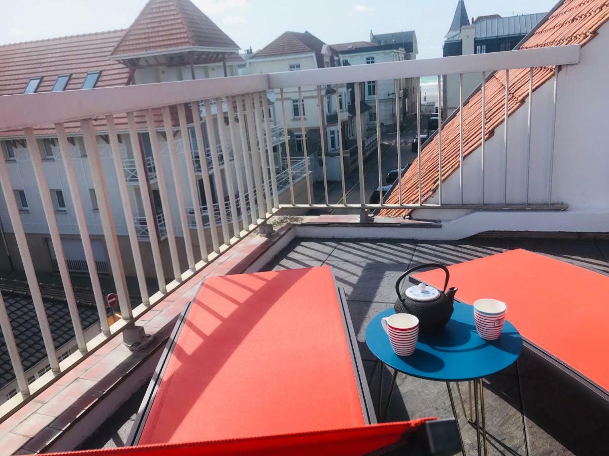 La Terrasse Vue Mer Du 42 Ferber, Plein Sud Wifi Apartamento Wimereux Exterior foto