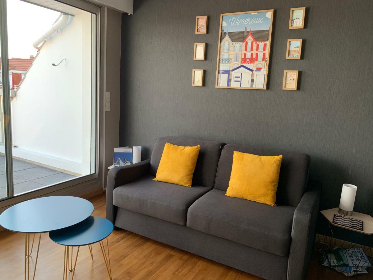 La Terrasse Vue Mer Du 42 Ferber, Plein Sud Wifi Apartamento Wimereux Exterior foto